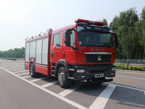 中卓时代牌ZXF5170GXFSG60/ST5水罐消防车公告图片