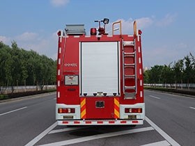 中卓时代牌ZXF5170GXFSG60/ST5水罐消防车公告图片