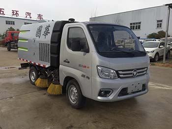 华通牌HCQ5031TSLB6扫路车公告图片
