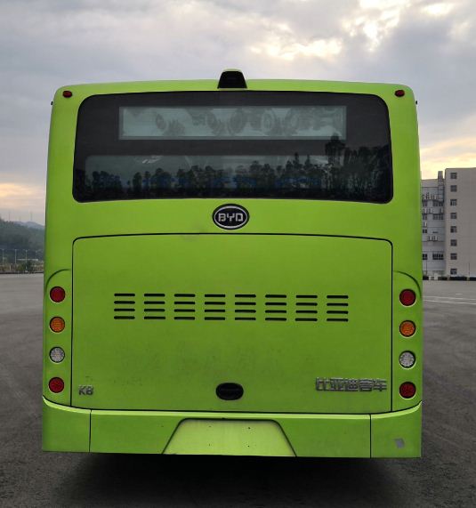 比亚迪牌BYD6101LGEV8纯电动城市客车公告图片