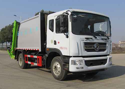 中汽力威牌HLW5181ZYS6EQ压缩式垃圾车公告图片