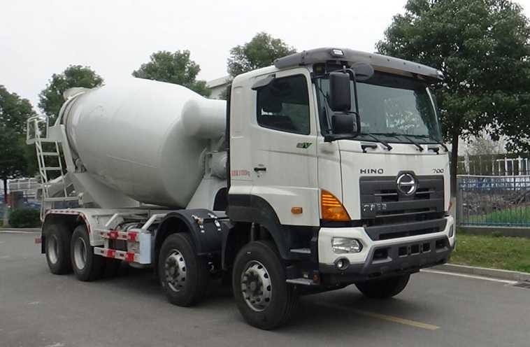 日野牌YC5310GJBFY2PU5混凝土攪拌運(yùn)輸車公告圖片