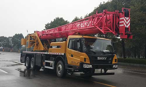 三一牌SYM5314JQZ(STC250T4)汽車起重機公告圖片