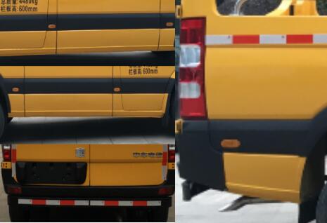 中國(guó)中車(chē)牌CA5043XGC80工程車(chē)公告圖片