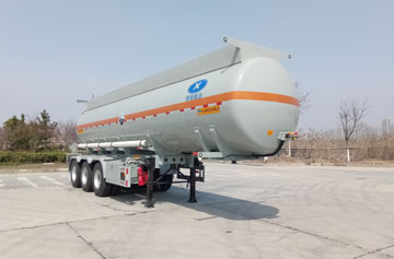 恒信致远牌10.5米32.8吨3轴腐蚀性物品罐式运输半挂车(CHX9408GFW)