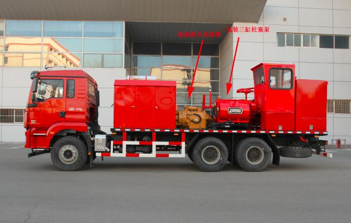 雙燕牌CFD5201TGJ固井車公告圖片