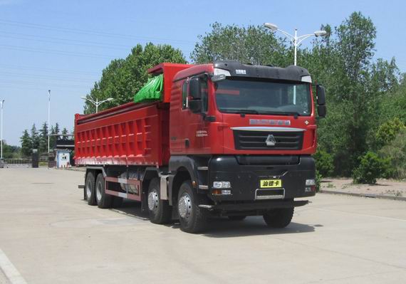 汕德卡牌ZZ5316ZLJN426HF1L自卸式垃圾車公告圖片