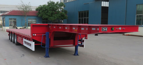 鲁郓万通牌13.8米34.5吨3轴低平板半挂车(YFW9400TDPA)