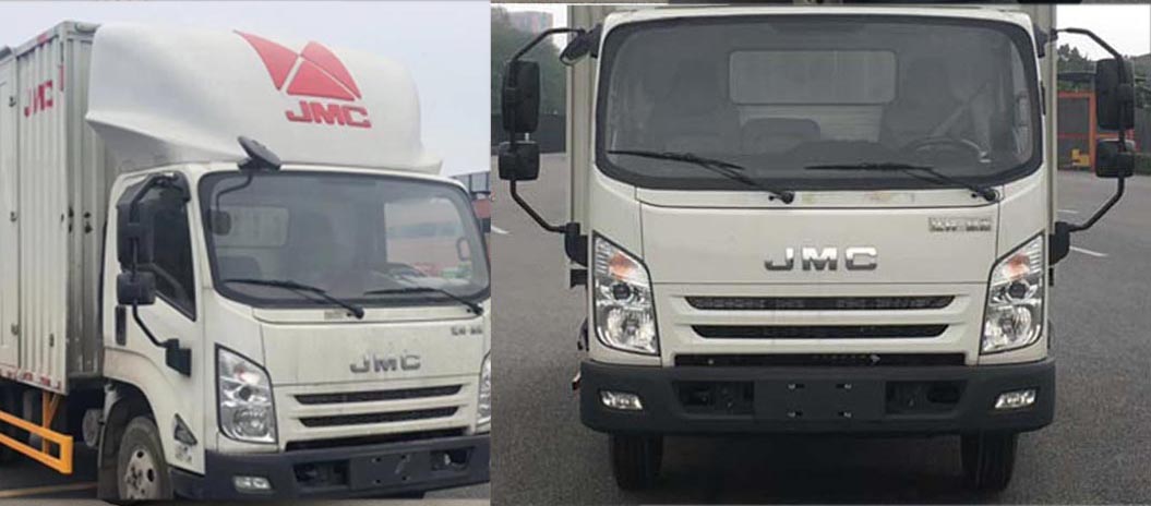 江鈴牌JX5065XXYTG26廂式運(yùn)輸車公告圖片