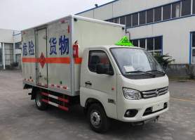易燃气体厢式运输车