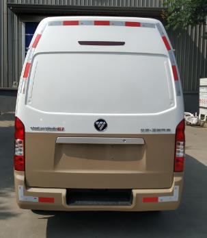 福田牌BJ5049XXY-V2厢式运输车公告图片