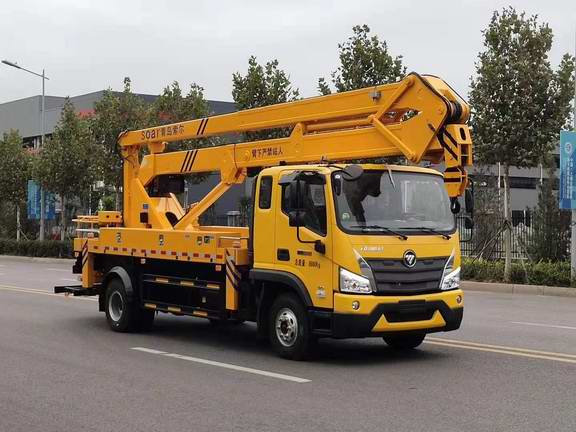 康福佳牌QJM5090JGK高空作業(yè)車公告圖片