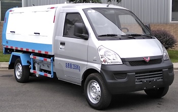 五菱牌LQG5029ZLJP6自卸式垃圾車公告圖片