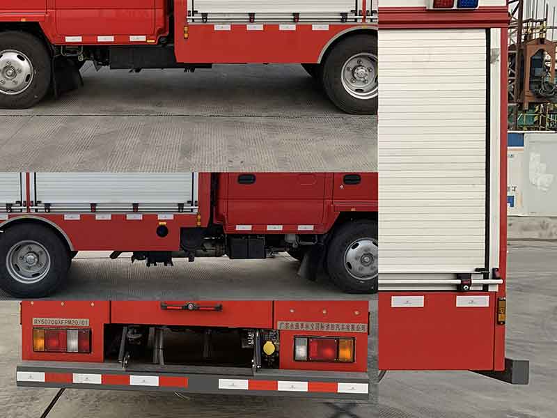 永強奧林寶牌RY5070GXFPM20/01泡沫消防車公告圖片