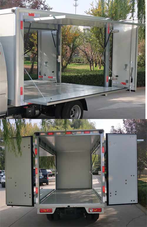 福田牌BJ5030XYK4AV4-51翼開啟廂式車公告圖片