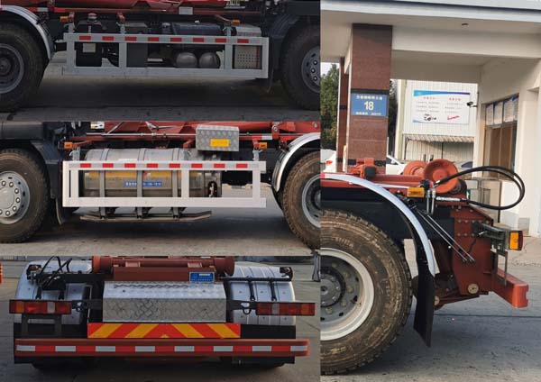 三聯(lián)牌YSY5256ZXXE6NG車廂可卸式垃圾車公告圖片