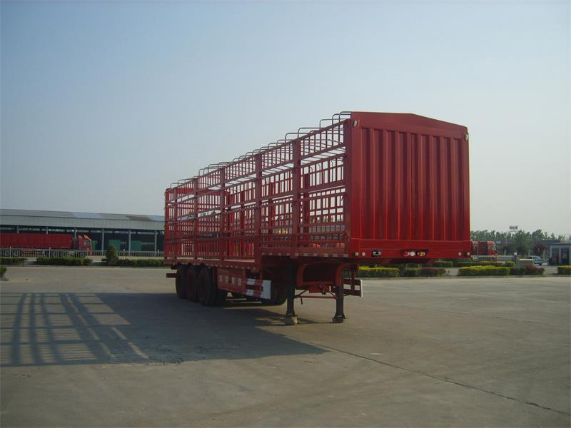 华宇达牌13米32吨3轴畜禽运输半挂车(LHY9400CCQ)