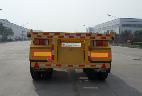 华宇达牌LHY9351TJZ集装箱运输半挂车公告图片