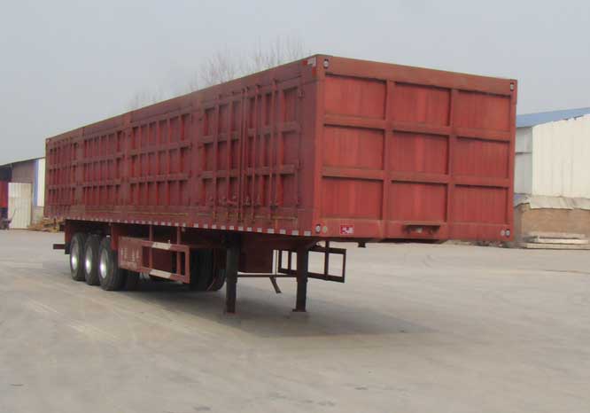 远东汽车牌13米31.6吨3轴厢式运输半挂车(YDA9400XXY)