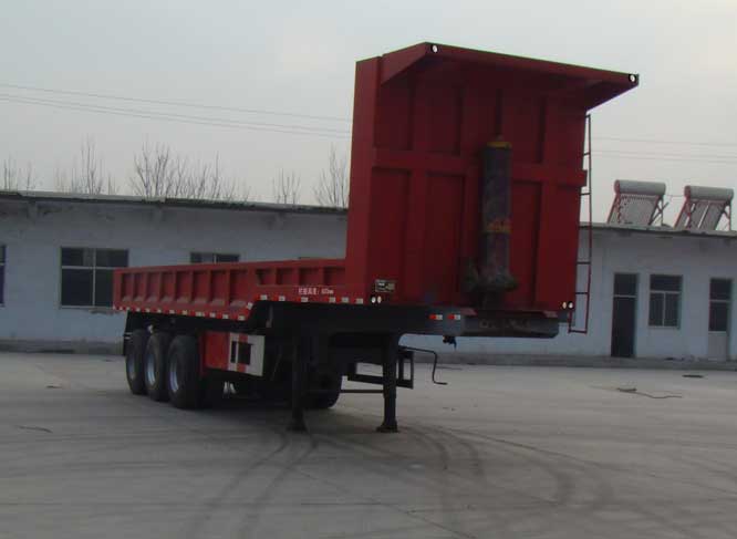 鸿运达牌9.6米32.4吨3轴自卸半挂车(ZZK9400Z)
