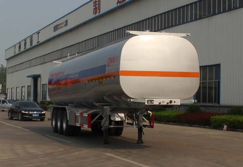 通亚达牌13米29.3吨3轴易燃液体罐式运输半挂车(CTY9404GRYA)