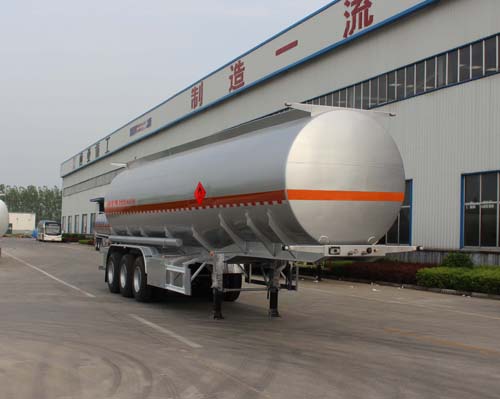 通亚达牌11.9米30.8吨3轴易燃液体罐式运输半挂车(CTY9403GRYJC)