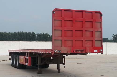 欣意通牌13米34吨3轴平板运输半挂车(HMJ9400TPB)