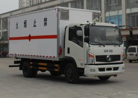 易燃气体厢式运输车