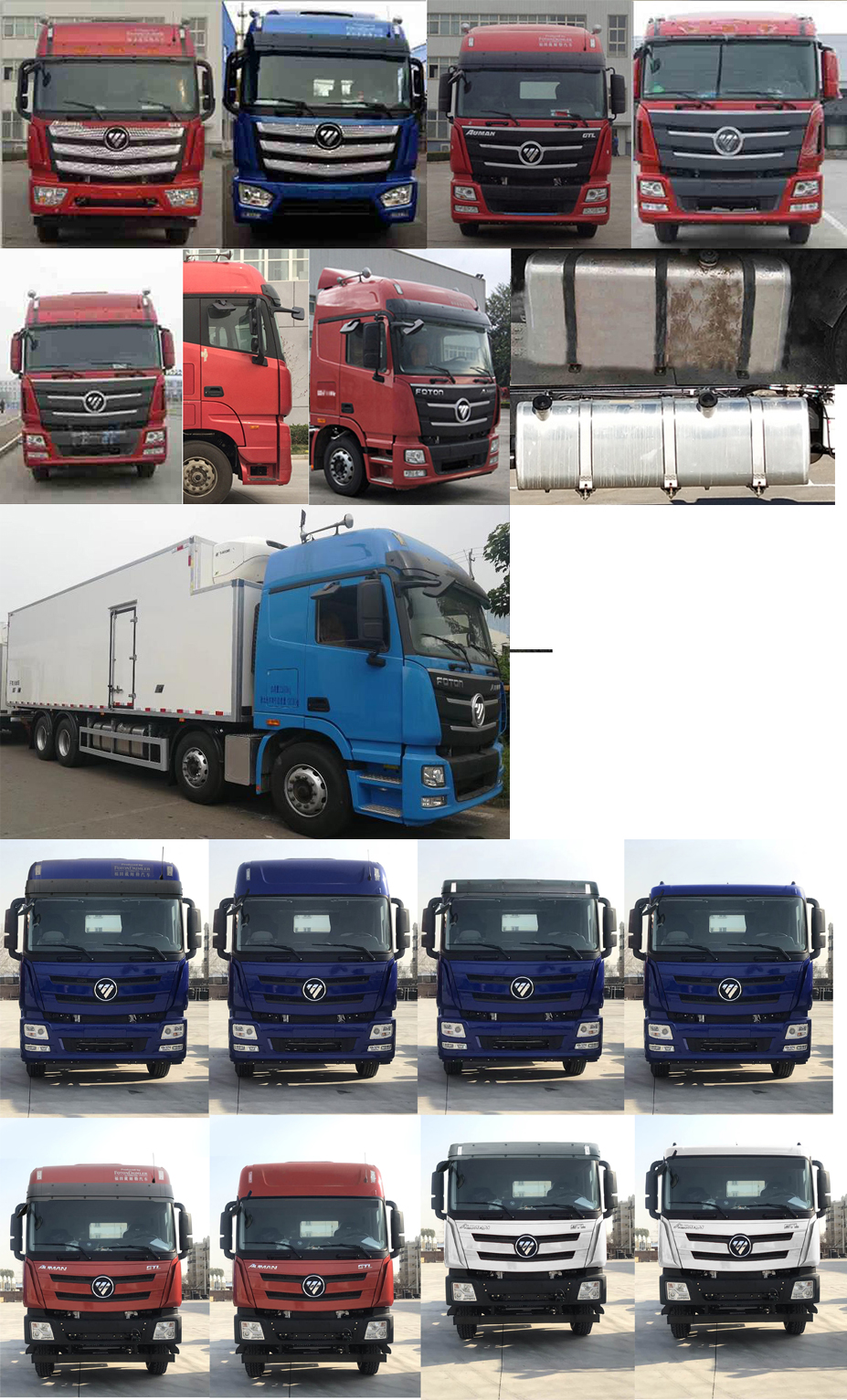 歐曼牌BJ5319XLC-AA冷藏車(chē)公告圖片