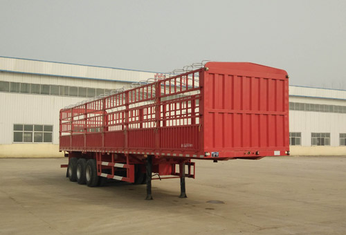 鑫凯达牌13米34吨3轴仓栅式运输半挂车(DLZ9400CCY)