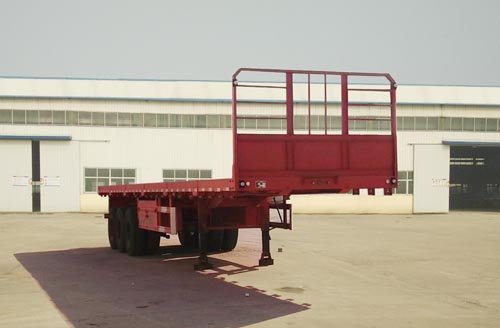 翔蒙牌13米34.5吨3轴平板运输半挂车(XMC9400TPB)