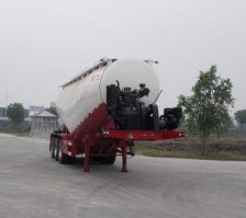 下灰半挂车