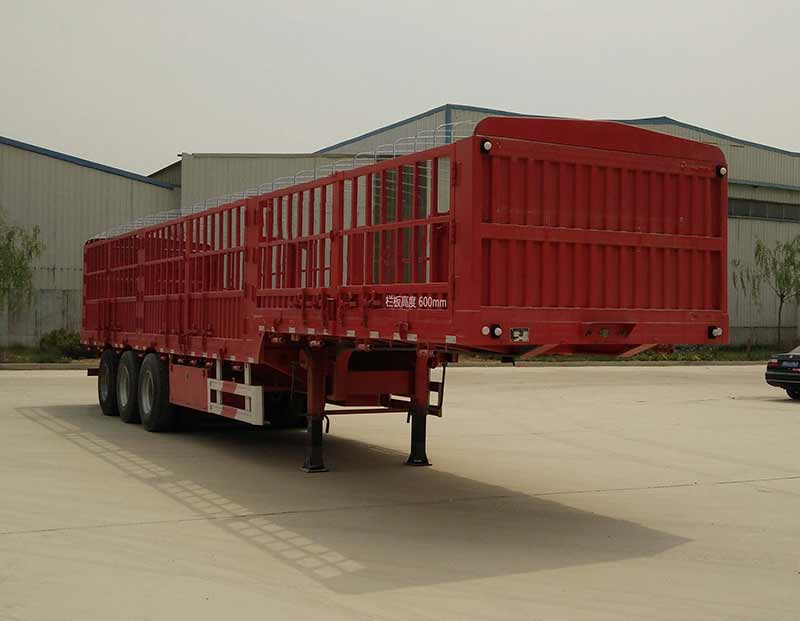 峄州牌13米33.7吨3轴仓栅式运输半挂车(ZLT9400CCYE)
