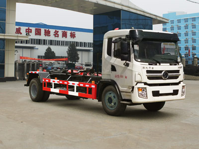 程力威牌CLW5160ZXXS5车厢可卸式垃圾车公告图片