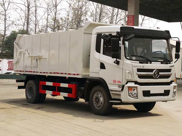 程力威牌CLW5160ZDJS5壓縮式對接垃圾車公告圖片