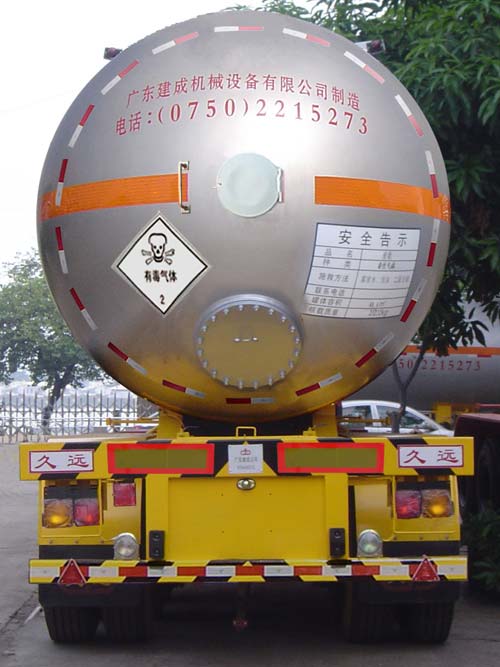 久远牌KP9407GYQAA液化气体运输半挂车公告图片