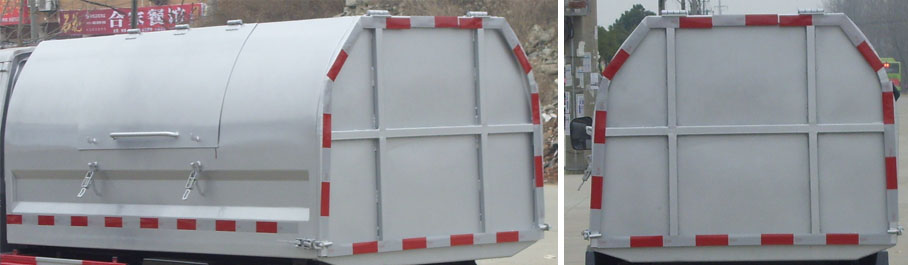 程力威牌CLW5040ZXLK5厢式垃圾车公告图片