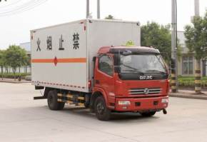 易燃气体厢式运输车