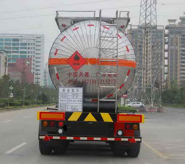 久远牌KP9400GRY易燃液体罐式运输半挂车公告图片