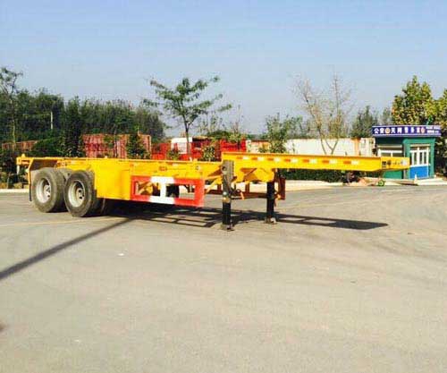 鲁润牌9.4米31.4吨2轴集装箱运输半挂车(HLX9350TJZE)
