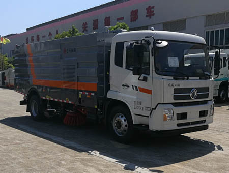 東風(fēng)牌EQ5180TXSS5洗掃車公告圖片