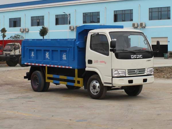 程力威牌CLW5040ZLJD5自卸式垃圾車公告圖片