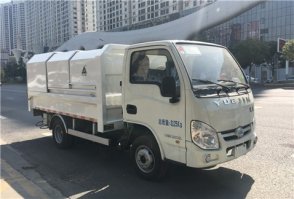 密闭式桶装垃圾车