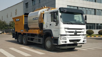 沥青碎石同步封层车