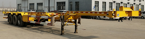 梁山扬天牌14米34.5吨3轴集装箱运输半挂车(SDB9405TJZE)