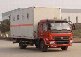 易燃气体厢式运输车