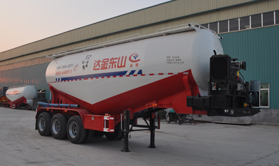 梁郓牌9.5米31.4吨3轴中密度粉粒物料运输半挂车(SLY9381GFL)