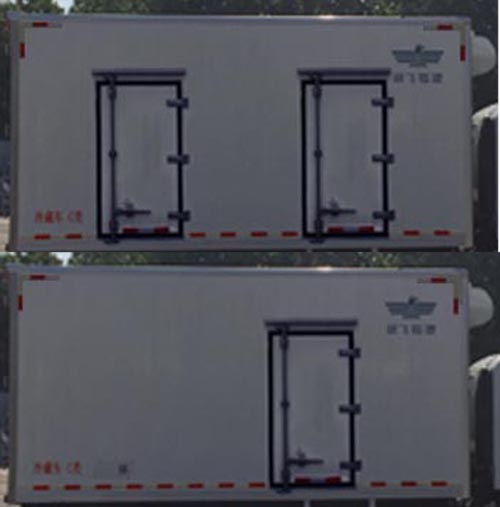 新飛牌XKC5041XLC5Q冷藏車公告圖片