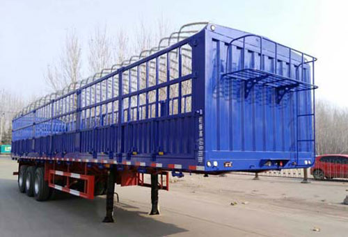 龙恩牌13米34.2吨3轴仓栅式运输半挂车(LHE9400CCY)