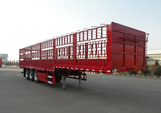 蒙驼凯力达一牌13米34.4吨3轴仓栅式运输半挂车(KLD9404CCY)